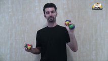 Basic Juggling Trick - Using Three Balls with Two Hands