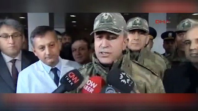 GENEL KURMAY BAŞKANI ORG HULUSİ AKAR ARAZİDE BAŞ EDEMEDİKLERİ KAHRAMANLARIMIZA HAİNCE SALDIRDILAR