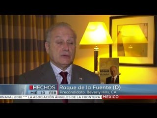 Roque de la Fuente, el candidato latino, se prepara para las elecciones primarias en USA
