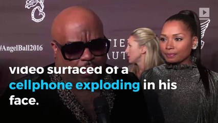 CeeLo Green 'alive and well' after cellphone explosion video