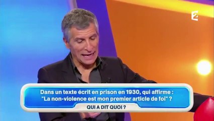 Un candidat confond Gandhi et Hitler