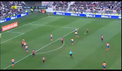 All Goals And Highlights HD - Nice 2-1 Dijon - 18.12.2016