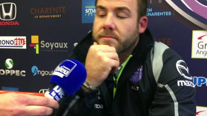 Julien Laïrle après la victoire contre Colomiers