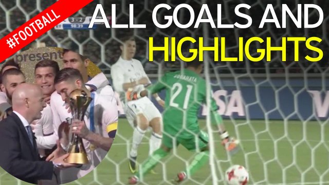 REAL MADRID VENCE MUNDIAL DE CLUBS RONALDO 3 GOLOS HIGHLIGHTS 18-12-16