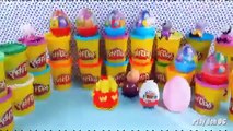 [Playdough]Play Doh Hello Kitty Peppa Pig ★ Play Doh Donald Duck Disney Surprise Eggs @✔