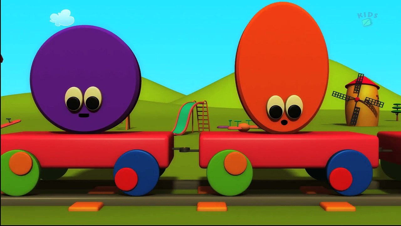 Shapes Train | Learn Shapes