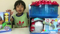 Paw Patrol Toys Ionix Jr. Tower Block Set The Lookout Turtle Rescue Rubble Ryan ToysReview