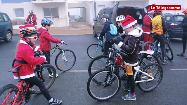 Pleumeur Bodou. Des Pères Noël tout terrain !
