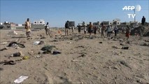 Scores of Yemeni soldiers killed in IS-claimed bombing