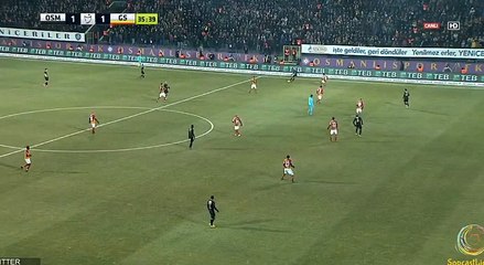 Pierre Webo Goal HD - Osmanlispor	1-1	Galatasaray 18.12.2016