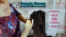 Coiffure protectrice sur cheveux frisés ou crépus avec Queen Kalicy et la gamme ACTIGLOSS NOURISH | coupede-cheveux.com