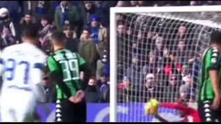 Sassuolo 0-1 Inter Highlights 18/12/2016
