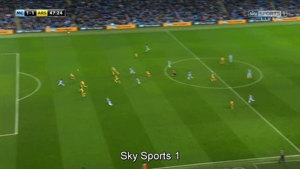 Leroy Sane Goal HD - Manchester City	1-1	Arsenal 18.12.2016