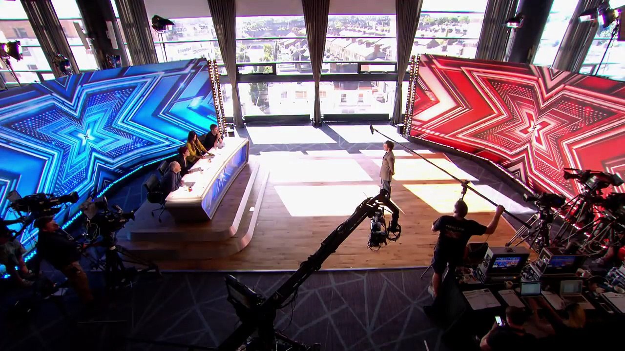 Paul McGuinness gets his MJ on with the Earth Song Auditions Week 2 The X Factor UK 2016