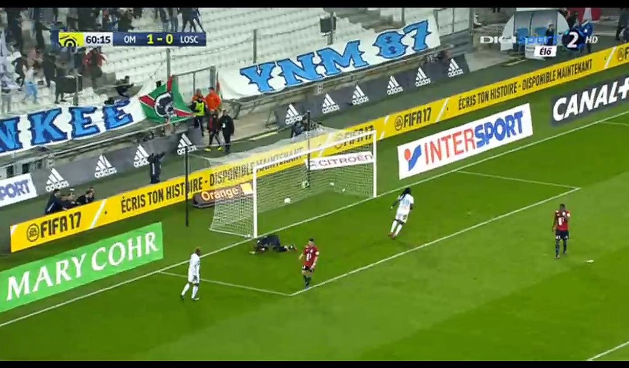 Florian Thauvin Goal HD - Marseille 2-0 Lille  - 18.12.2016