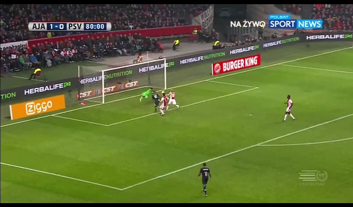 Siem De Jong Goal HD - Ajax 1-1 PSV - 18.12.2016
