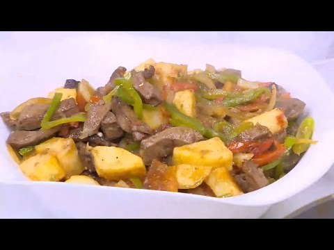 كبدة بالبطاطس | نجلاء الشرشابي