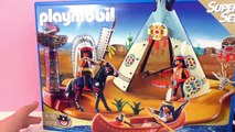 Playmobil Super Set Indianerlager | Marthapfal, Friedenspfeife und Häuptling | Unboxing 4012