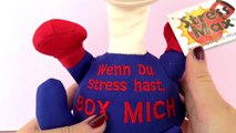 Frapper une poupée anti-stress - Stress Max Boxer crie et hurle à cause des blessures