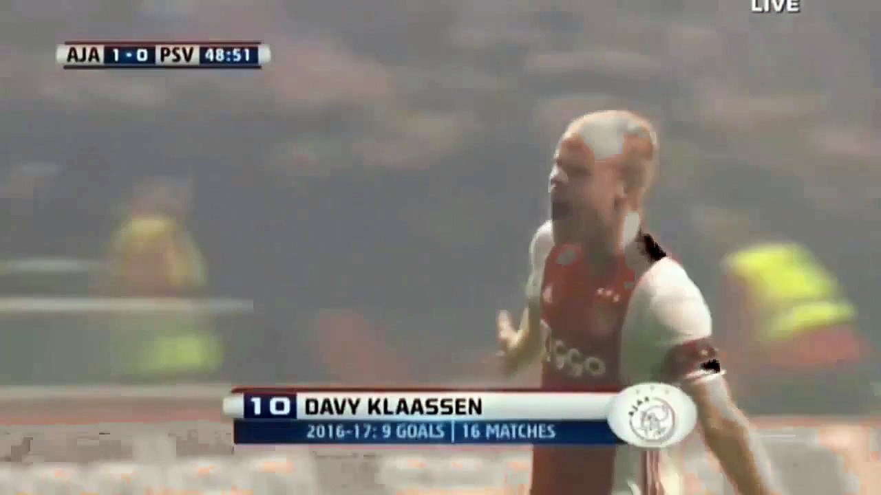 Ajax - PSV 1-1 EREDIVISIE 18.12.2016 Samenvatting