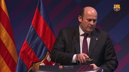 Òscar Grau explains the agreement with Mission Hills Group