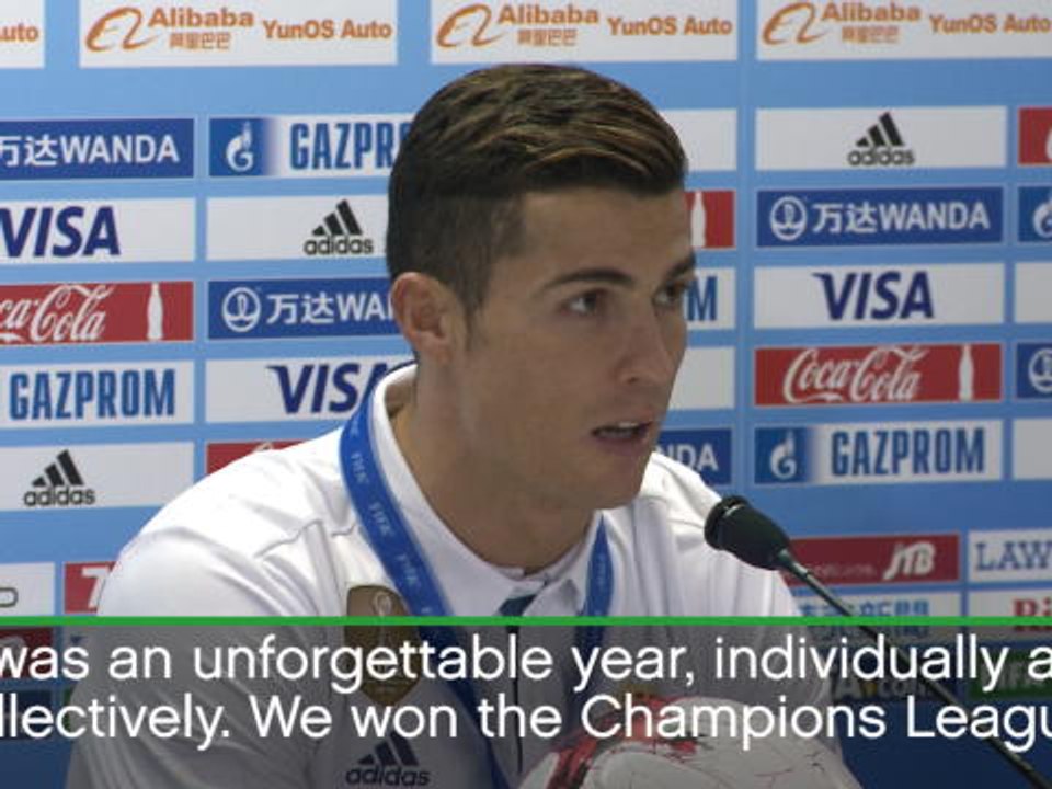 Club World Cup victory caps off perfect year - Ronaldo