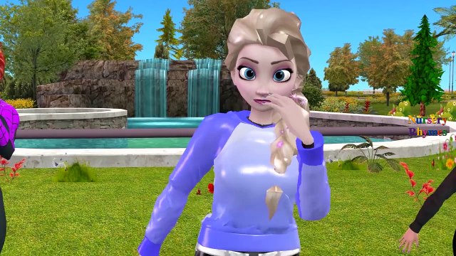 Hulk Spiderman Frozen Elsa Bitten by Vampire Spidergirl | Spiderman Loses His Face Funny SuperHero