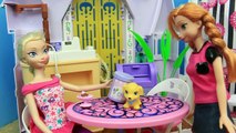 Frozen Elsa Goes CRAZY Prank with Barbie Laundry Washer, Alex & Disney Princess Cinderella