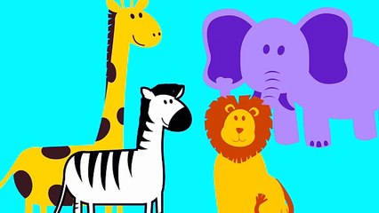 ANIMALS Learning Video for Kids & Toddlers ★ Animated Surprise Eggs filled with ZOO ANIMALS