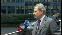 Bruksel - Këshilli Europian vendos sot, Hahn: Ne do gjejmë zgjidhje për shqiptarët