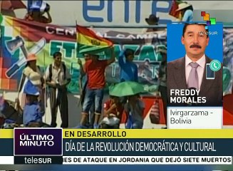 Anuncia pdte. boliviano nominación de su partido a nueva candidatura