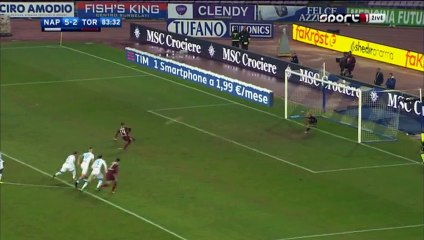(Penalty) Falque I. Goal - Napoli 5-3 Torino 18.12.2016