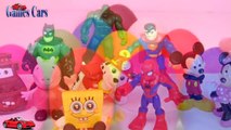 PLAYDOH SURPRISE EGGS! Masha and the Bear Ninja Turtles McQueen Cars 2 Ice Age Frozen Toys 5