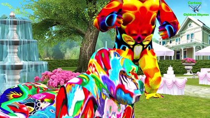 Color Songs Collection || Color Song Learn Teach To Toddlers || Cartoon Children Rhymes