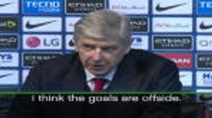 Download Video: Wenger laments 'offside' Man City goals