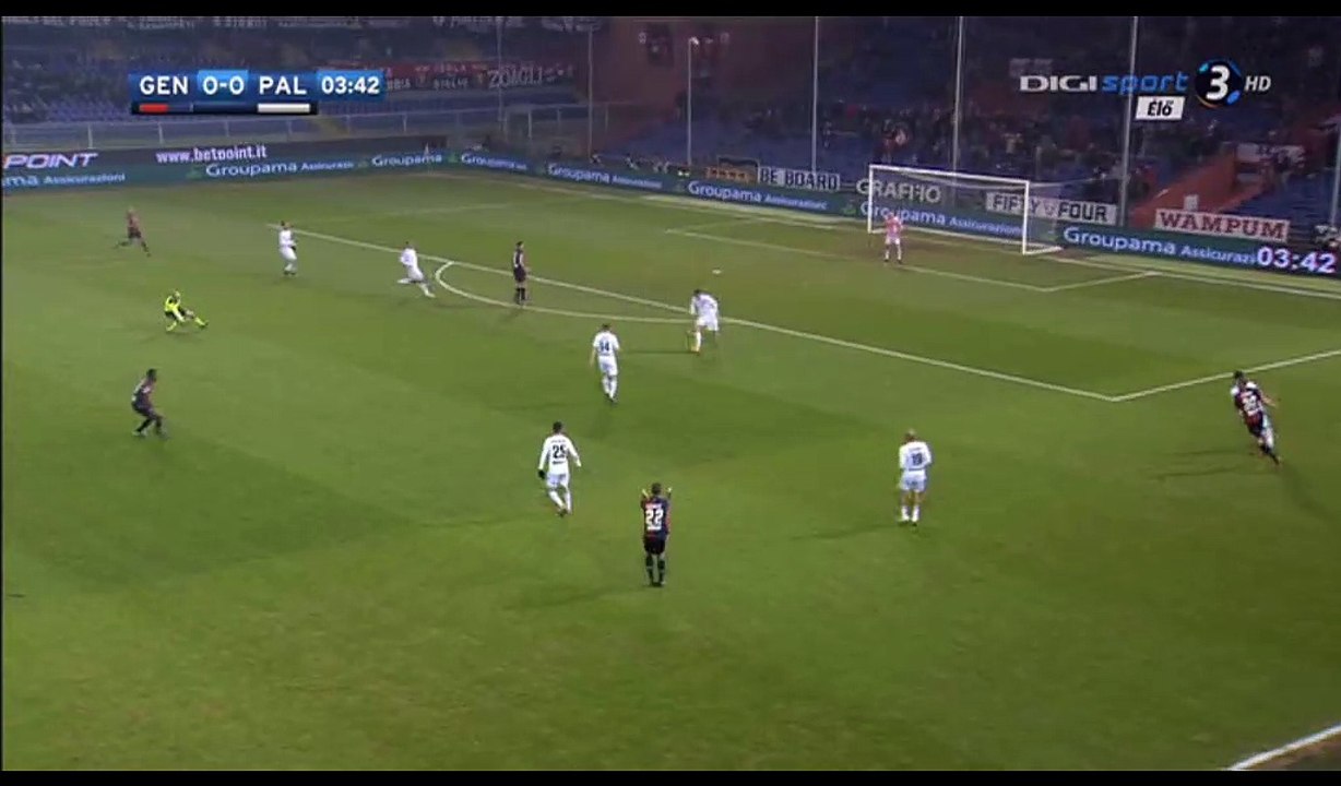 Giovanni Simeone Goal HD - Genoa 1-0 Palermo - 18.12.2016