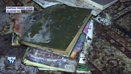 Aisne: les images de la salle de prière musulmane incendiée