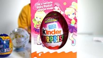 Kinder Polly Pocket Easter Egg Valentines Day Edition Surprise Egg BatMan, Halloween MU Egg