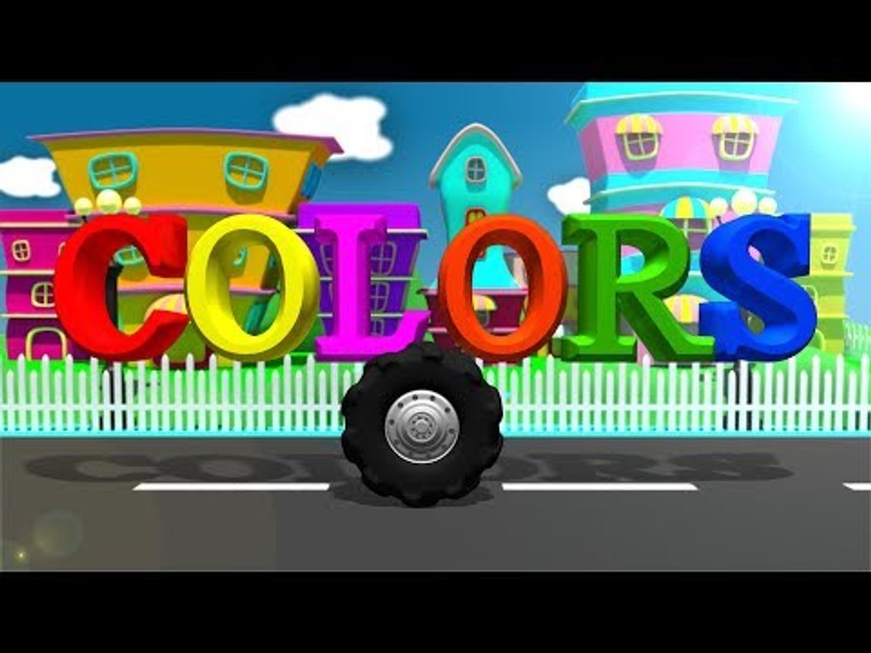 Colors on Wheels | Learn Colors - video Dailymotion
