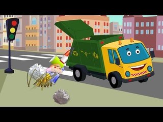 Kids Channel Garbage Truck | Garbage Truck For Kids