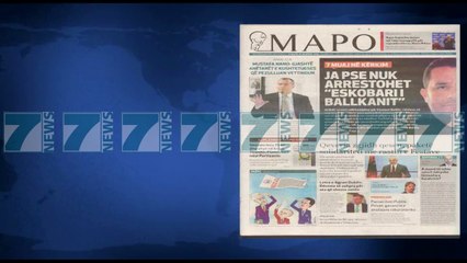 SHTYPI I DITES ME TITUJT E GAZETAVE SHQIPTARE E ENJTE 15 DHJETOR 2016 - News, Lajme - Kanali 7