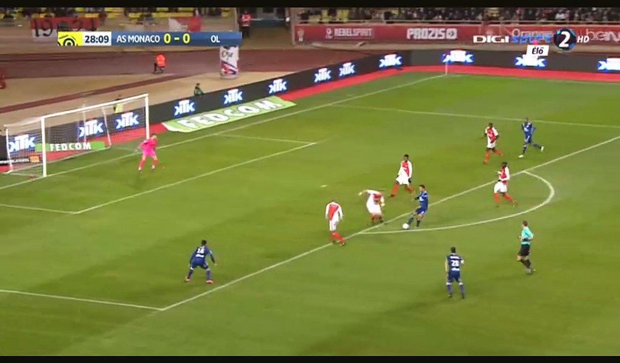 Rachid Ghezzal Goal HD - Monaco 0-1 Lyon - 18.12.2016