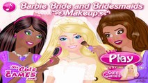 Barbie Bride and Bridemaids Makeup - Barbie games - Barbie Wedding Make Up Tutorial Game