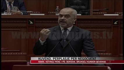 Kuvend, përplasje për negociatat - News, Lajme - Vizion Plus