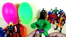 Super Hero Marvel - Surprise Eggs - Iron man, thor, spiderman, Captain America, Superman part 2