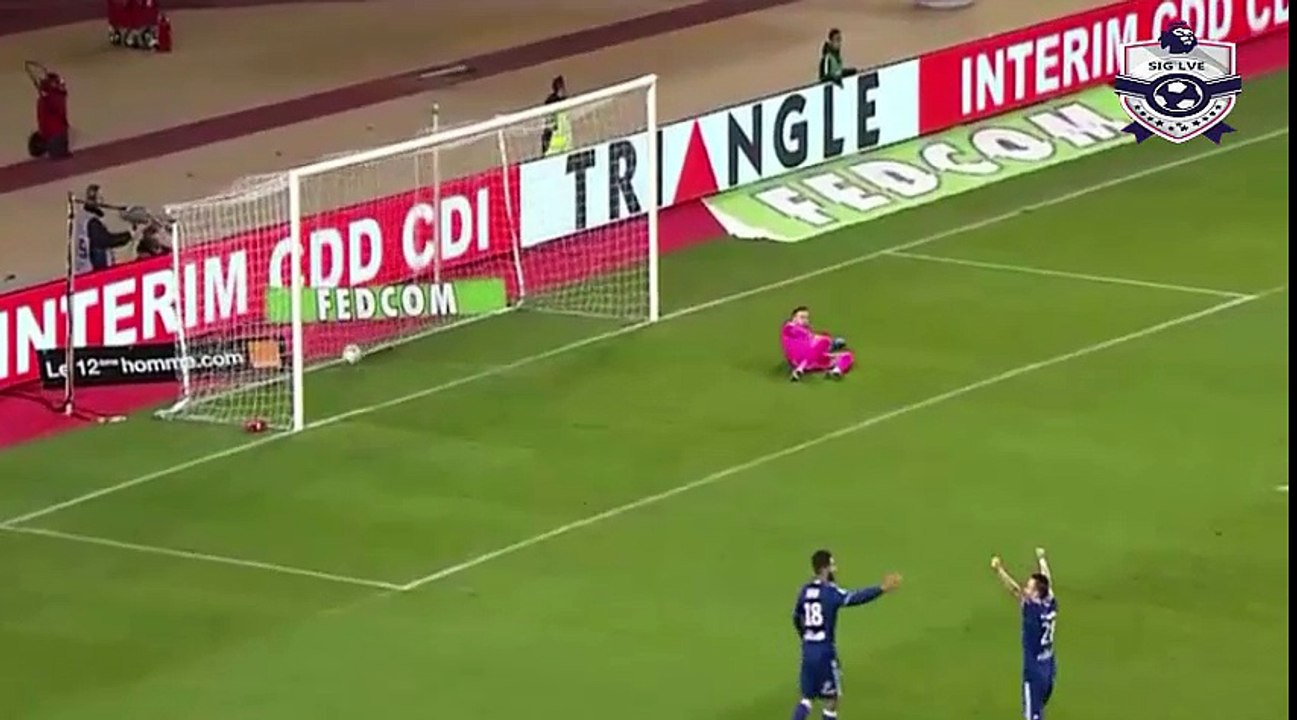 هدف رشيد غزال في مرمى موناكو بتعليق حفيظ دراجي