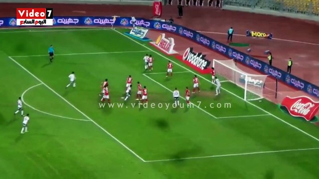 بالفيديو.. المصرى يحرز الهدف الأول أمام الأهلى ويقلص الفارق