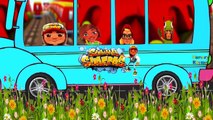 Subway Surfers Cheats Cartoons Frozen Spiderman Wheels On The Bus Go Round And Round Nursery Rhymes