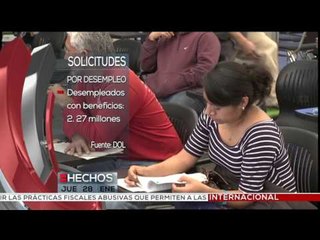 Tải video: Solicitudes por desempleo disminuyen en una semana