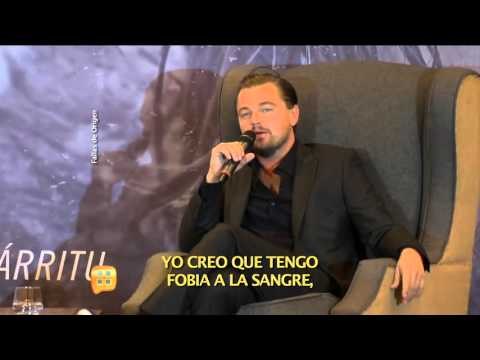 Leonardo DiCaprio y Alejandro G. Iñárritu presentaron The Revenant en México